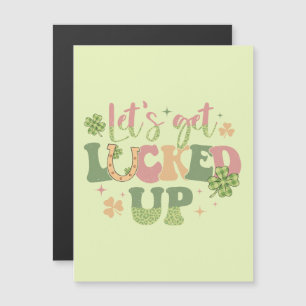 Lasst uns glücklich werden magnetkarte