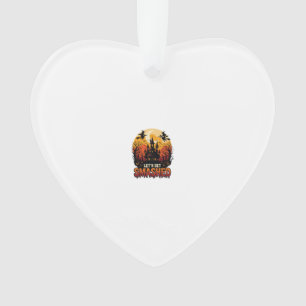 Lasst uns Halloween Spukschloss Hexen zerschmetter Ornament
