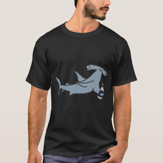 lasst uns hammerhai familie betrunken machen T-Shirt
