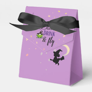Lasst uns Hexen trinken, nicht trinken und fliegen Geschenkschachtel