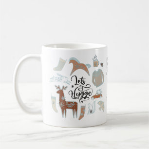 Lasst uns Hyge Nordic Weihnachten Tasse