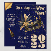 Lasst uns im neuen Party glamourös blau klingeln