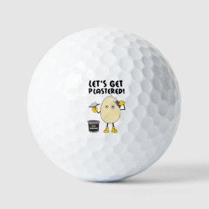 Lasst uns ins Lot kommen Golfball