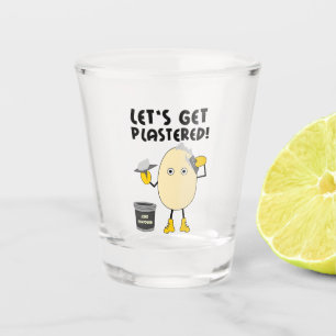 Lasst uns ins Lot kommen Schnapsglas