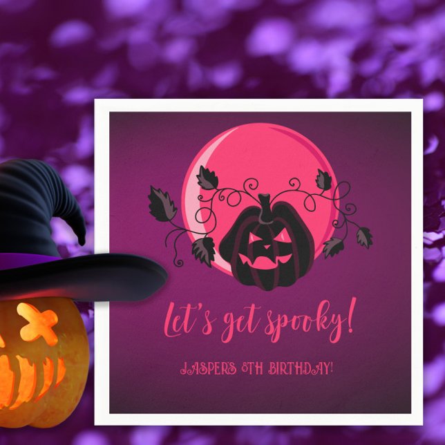 Lasst uns jedes schöne Halloween-Party machen Serviette (Von Creator hochgeladen)