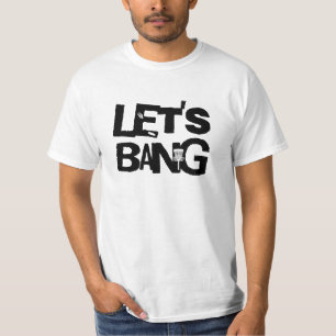 Lasst uns knallen Disk Golf Themed T-Shirt