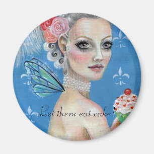 Lasst uns Kuchen essen Magnet