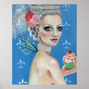 Lasst uns Kuchen essen Poster