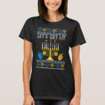 Lasst uns Lit Chanukah Hanukkah Funny Christmas Ug T-Shirt<br><div class="desc">Lasst uns Lit Chanukah Hanukkah Funny Christmas Ugly Sweater_2 erhalten</div>
