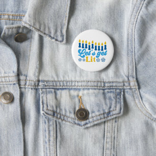 Lasst uns Lit holen! Button