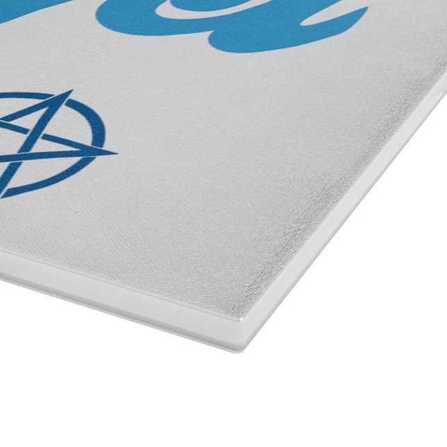 Lasst uns Lit holen! Glasschneidplatte Schneidebrett (Ecke)