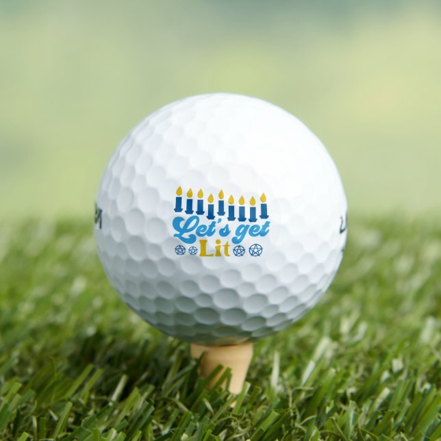 Lasst uns Lit holen! Golfbälle (Insitu T-Shirt)