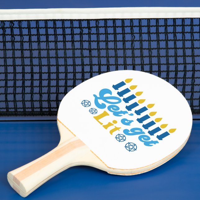 Lasst uns Lit holen! Ping Pong Paddle Tischtennis Schläger (InSitu)