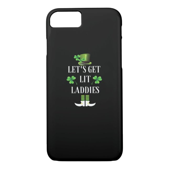 Lasst uns Lit Laddies Funny Classic holen Case-Mate iPhone Hülle (Rückseite)