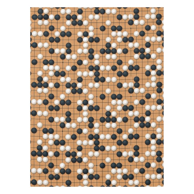 Lasst uns loslegen (groß) tischdecke (Vorderseite)