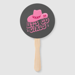Lasst uns Mädchen gehen, Girls Trip, Retro Graphic Fächer