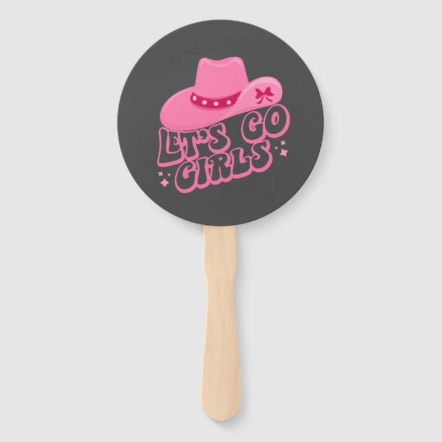 Lasst uns Mädchen gehen, Girls Trip, Retro Graphic Fächer (Vorderseite)
