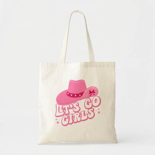 Lasst uns Mädchen gehen, Girls Trip, Retro Graphic Tragetasche (Vorne)