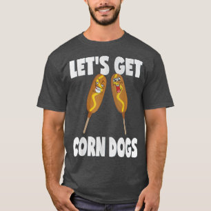 Lasst uns Maishunde Funny Vintag Mais Hund Liebe h T-Shirt
