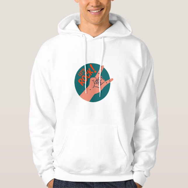 Lasst uns Männer-Hoodie erschlagen Hoodie (Vorderseite)
