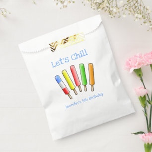 Lasst uns mit coolen Eis am Stiel entspannen Geschenktütchen