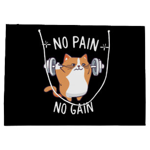 Lasst uns Muskeln aufbauen! Zeit im Fitnessstudio! Große Geschenktüte