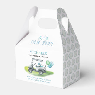 Lasst uns Par-T-Shirt Golf Gable Fvor Box Geschenkschachtel