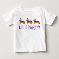 Lasst uns Party machen! Rainbow Baby Birthday Fies