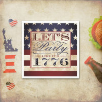 Lasst uns Party wie 1776 machen | Vintager 4. Juli