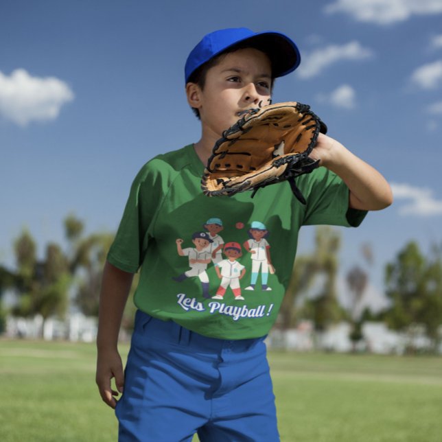 Lasst uns Playball spielen T-Shirt (Von Creator hochgeladen)