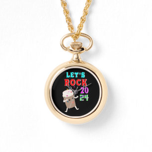 Lasst uns Rock 2024 Armbanduhr