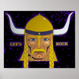 Lasst uns Rock Poster spielen
