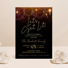 Lasst uns sehen | 4. Juli Party Real