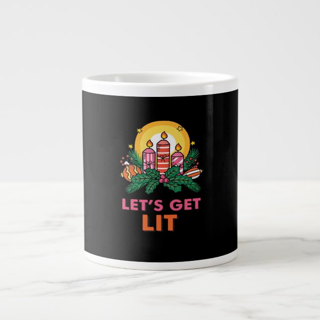 Lasst uns sehen Jumbo-Tasse (Vorderseite)