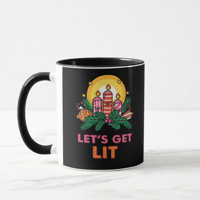 Lasst uns sehen tasse (Links)