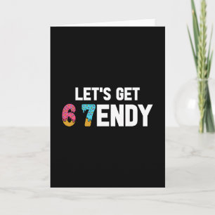 Lasst uns Sendy 67 Eiscreme 7endy 6 7endy 67 Meme  Karte