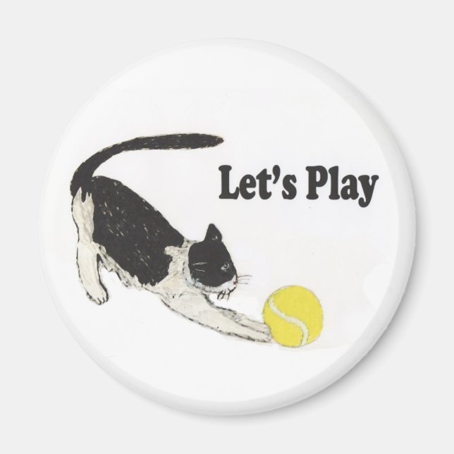 Lasst uns spielen magnet (Vorne)