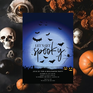 Lasst uns sprichwörtliches Halloween-Party bekomme Einladung