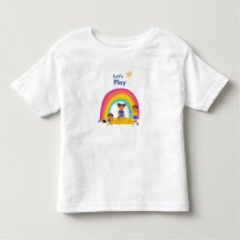 Lasst uns T-Shirt für Kinder spielen