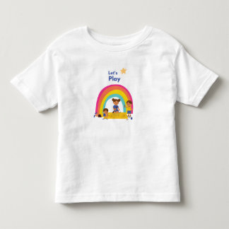 Lasst uns T-Shirt für Kinder spielen 