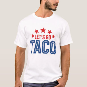 Lasst uns Taco gehen – Lustige Trump-Parodie Vinta T-Shirt