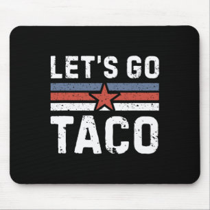 Lasst uns Taco gehen - Vintag 2 Mousepad