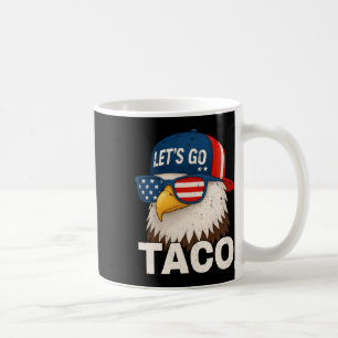 Lasst uns Taco Lustig Trump Immer Wegläuft 32 Kaffeetasse
