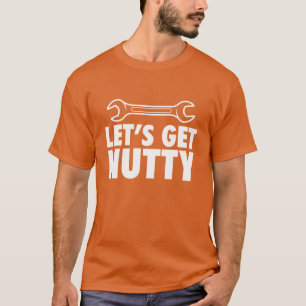 Lasst uns verrückt werden Schraubenschlüssel Mecha T-Shirt