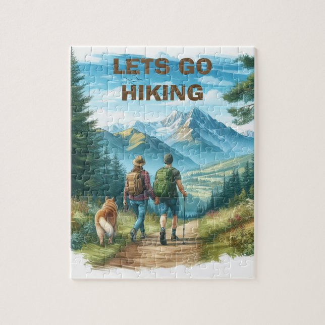 Lasst uns wandern gehen  (Vertikal)