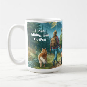 Lasst uns wandern  kaffeetasse