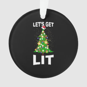 Lasst uns Weihnachten aufleuchten Ornament