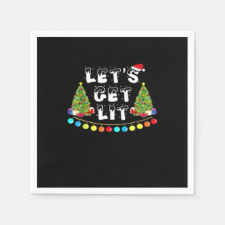 Lasst uns Weihnachten Essenziell bekommen Serviette