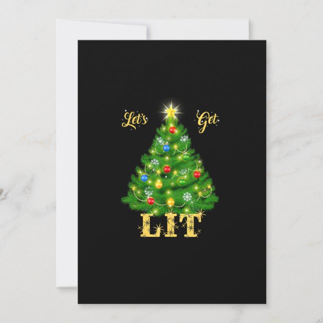 Lasst uns Weihnachten genießen (Vorderseite)