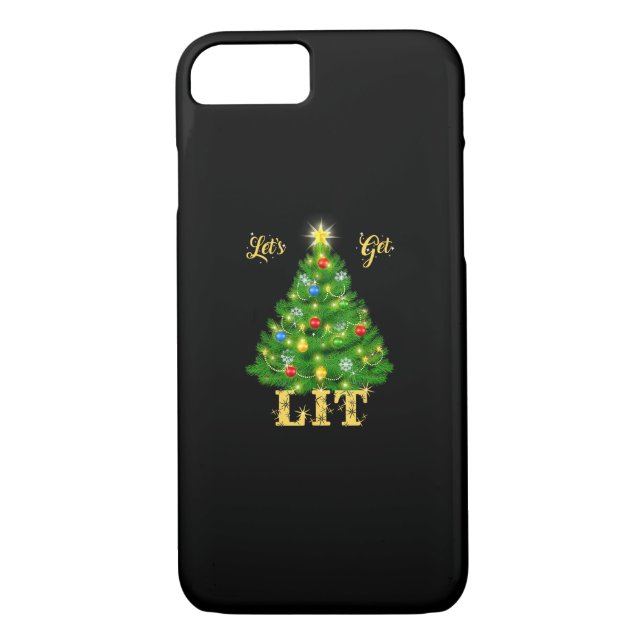 Lasst uns Weihnachten genießen Case-Mate iPhone Hülle (Rückseite)